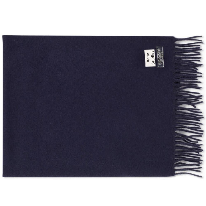 Photo: Acne Studios Canada Scarf Blue