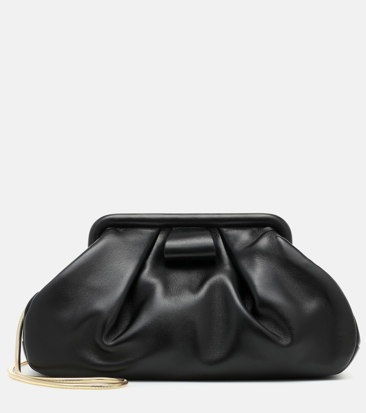 Miu Miu Softy Shoulder Bag in Black