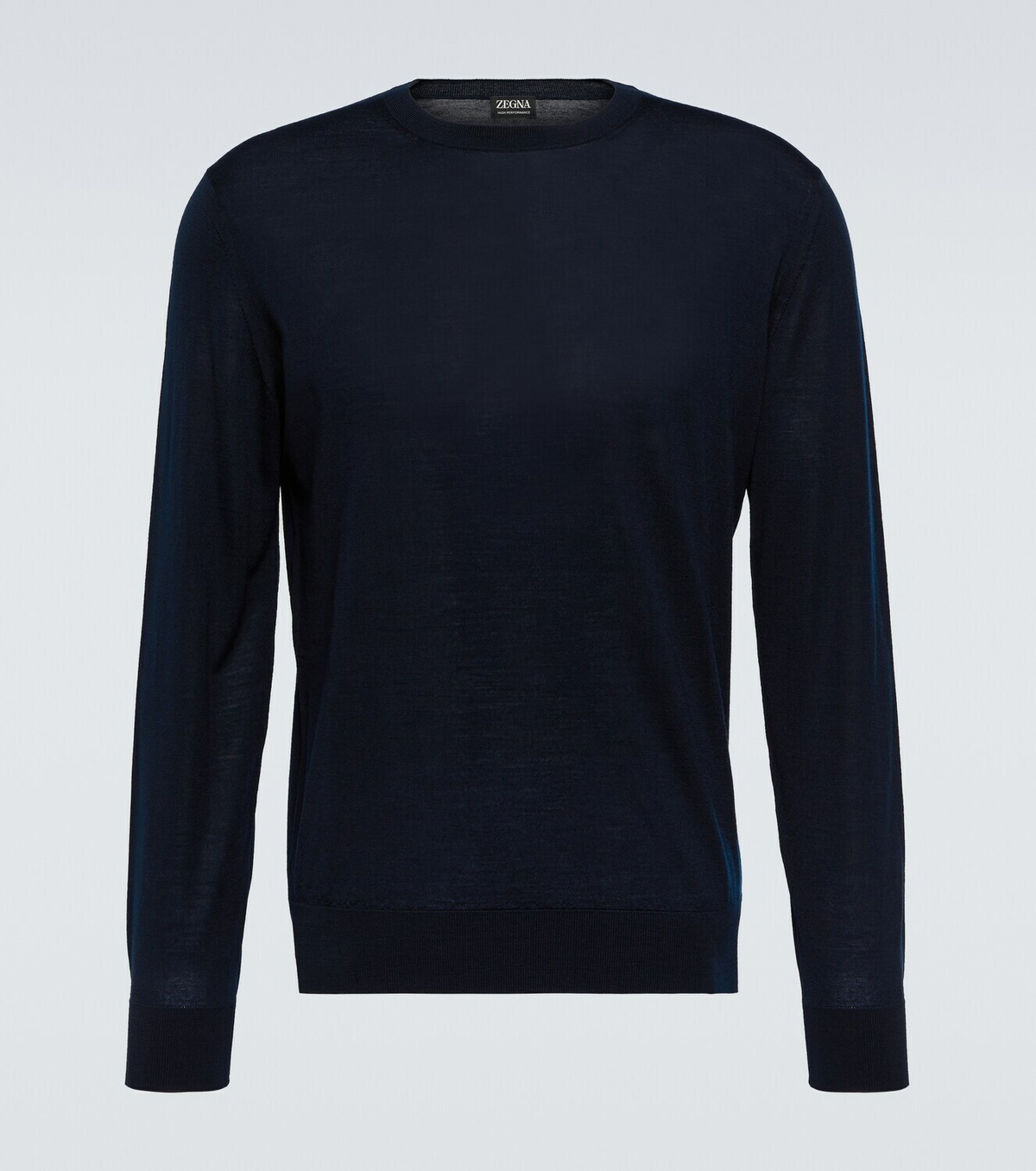 Zegna Ribbed-knit wool sweater