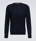 Zegna Ribbed-knit wool sweater