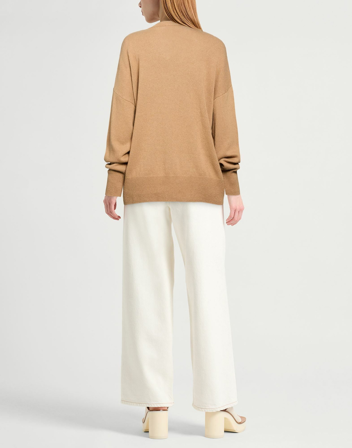 Manila Grace Womens Sweater Sand