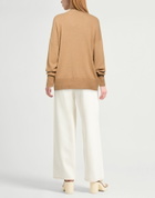 Manila Grace Womens Sweater Sand