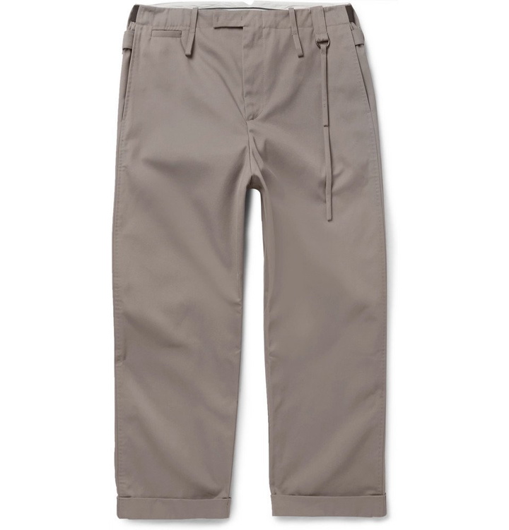 Photo: Craig Green - Wide-Leg Twill Trousers - Men - Gray