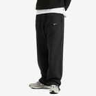 Nike Men's Swoosh Fleece Pant in Black/White