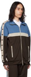 Dsquared2 Brown & Blue Technical Sweatshirt