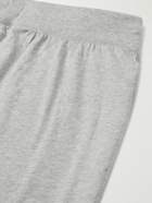 Polo Ralph Lauren - Tapered Cotton-Jersey Sweatpants - Gray