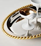 L'Objet x Jessica McCormack Large stainless steel platter