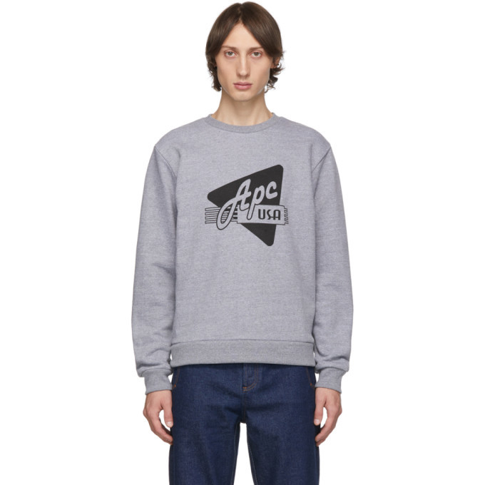 Photo: A.P.C. Grey Asa Sweatshirt