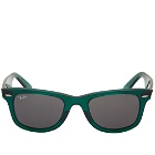 Ray Ban Men's Original Wayfarer Classic Sunglasses in Green
