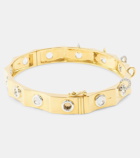 Rainbow K Eyet 14kt yellow and white gold bracelet with diamonds