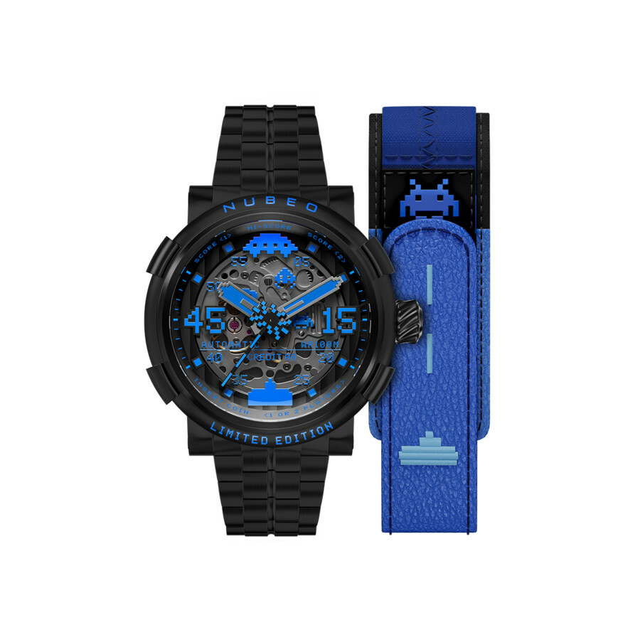 Nubeo Orion Black Dial Mens Watch NB-6110-88