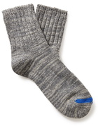 Thunders Love - Ribbed Recycled Cotton-Blend Socks