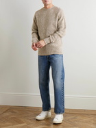 Sunspel - Shetland Wool Sweater - Brown