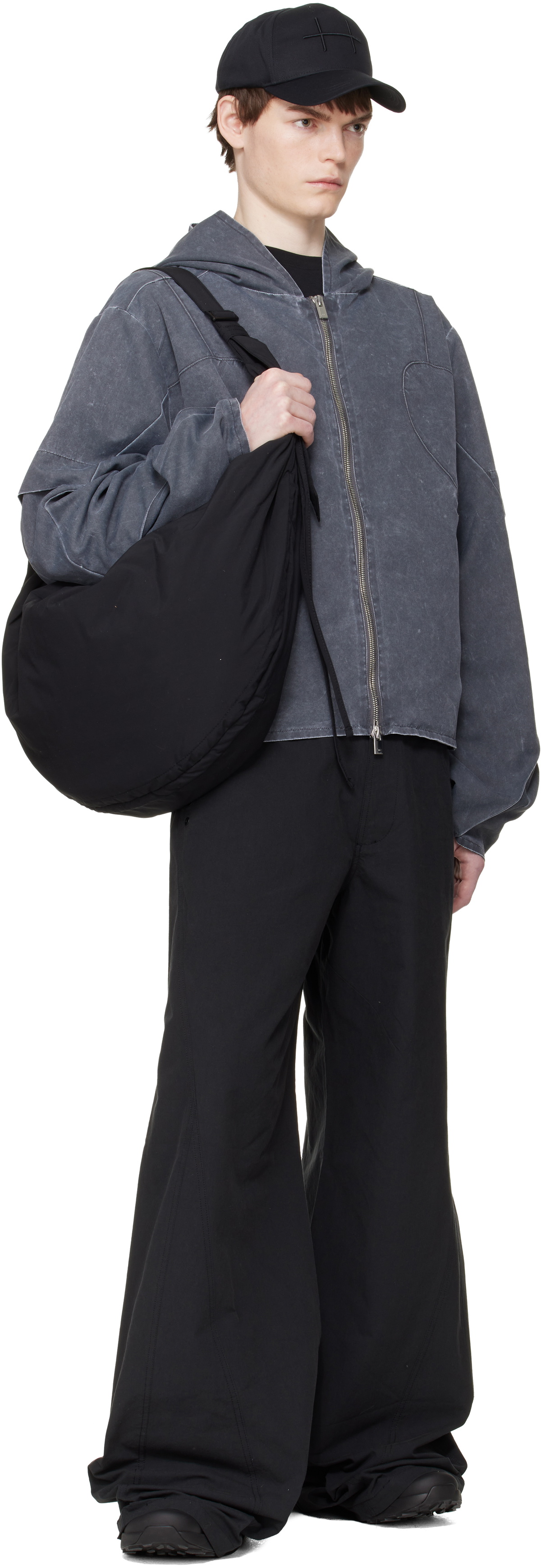 HELIOT EMIL Gray Crinis Jacket