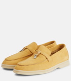 Loro Piana Summer Charm Walk suede loafers