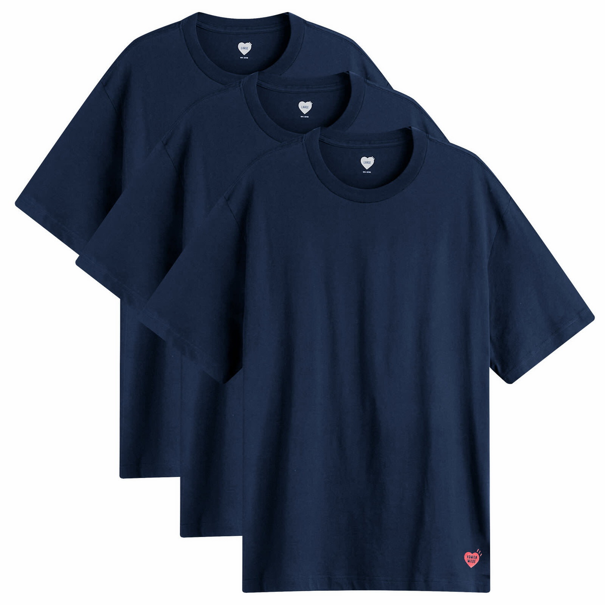 Human Made Men's 3-Pack T-Shirt Set in Navy Human Made