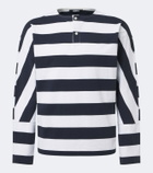 Jacquemus Marinière striped cotton jersey Henley shirt
