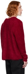 RAINMAKER KYOTO Red Crewneck Sweater