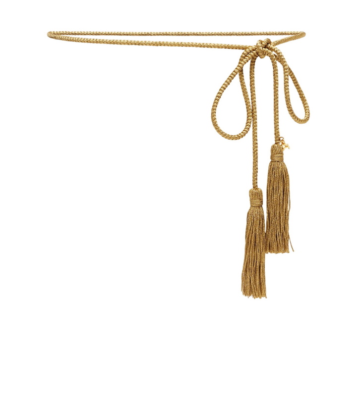 Photo: Alessandra Rich Torchon braided belt
