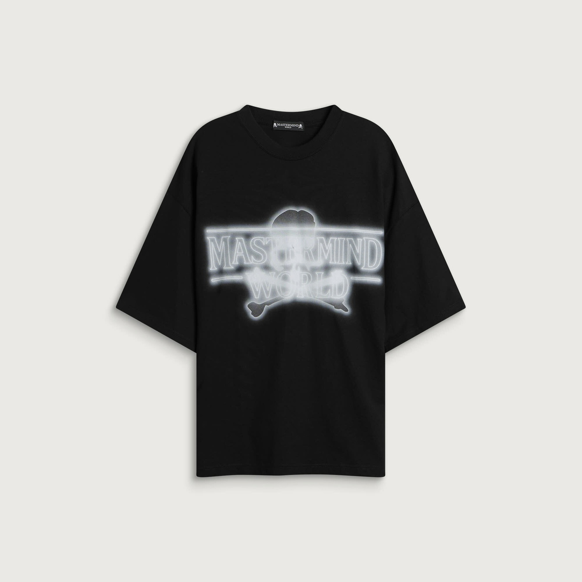 MASTERMIND WORLD Men's Neon Logo T-Shirt in Black