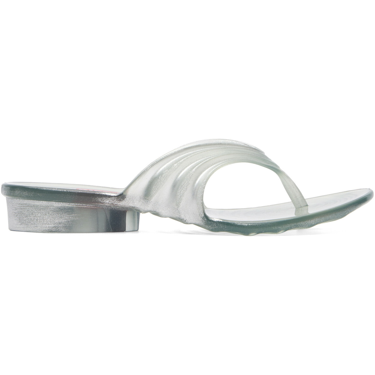 Diesel Transparent Melissa Edition Sculptural Flip-Flops