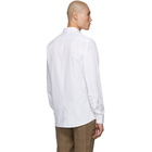 Dries Van Noten White Curley Classic Shirt