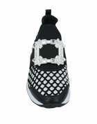 Roger Vivier Womens Sneakers in Black