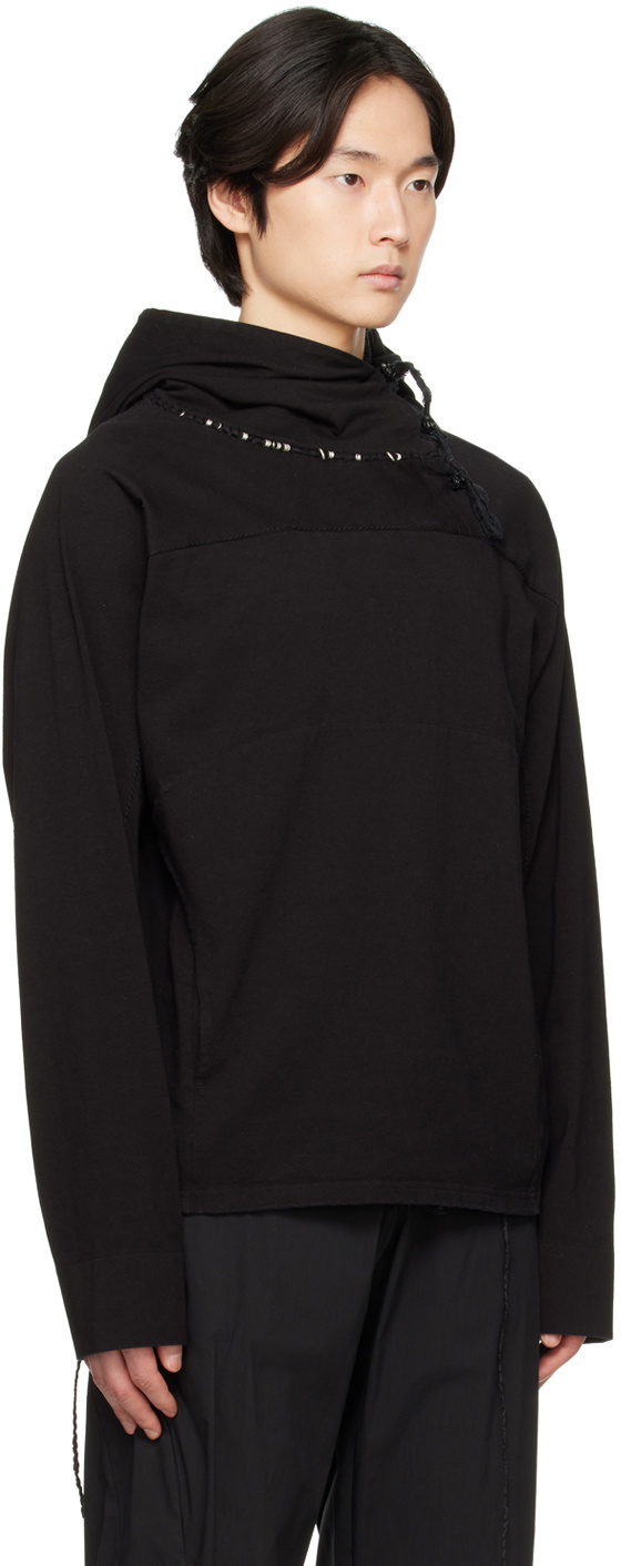 Hyein Seo Black Button Hoodie Hyein Seo