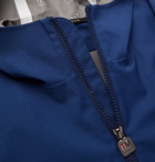 Z Zegna - TECHMERINO Wool-Blend Shell Hooded Jacket - Men - Blue