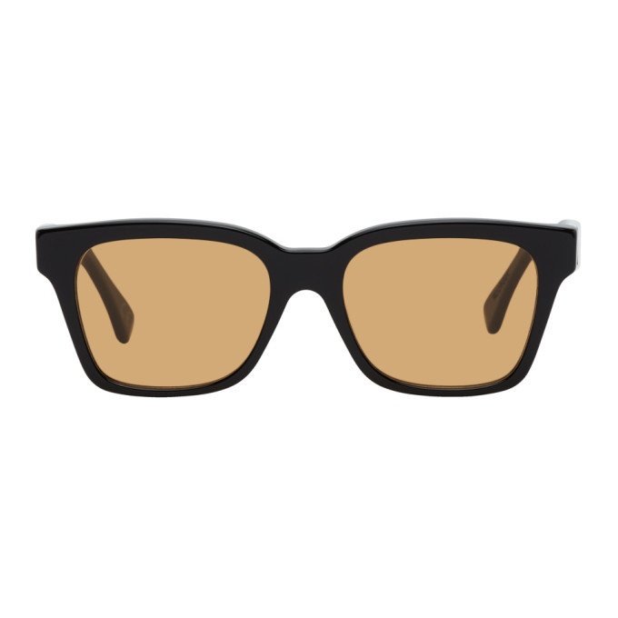 Photo: RETROSUPERFUTURE Black Refined America Square Sunglasses