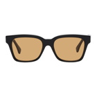 RETROSUPERFUTURE Black Refined America Square Sunglasses