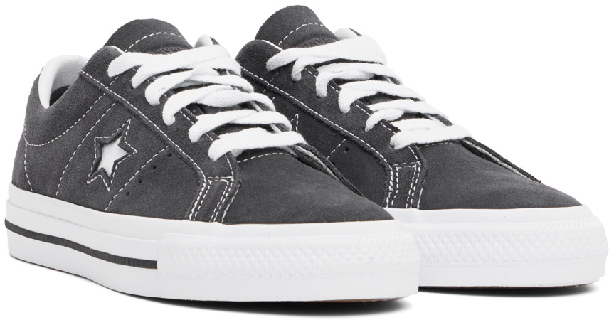 Converse Gray CONS One Star Pro Sneakers