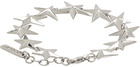 Mugler Silver Star Bracelet