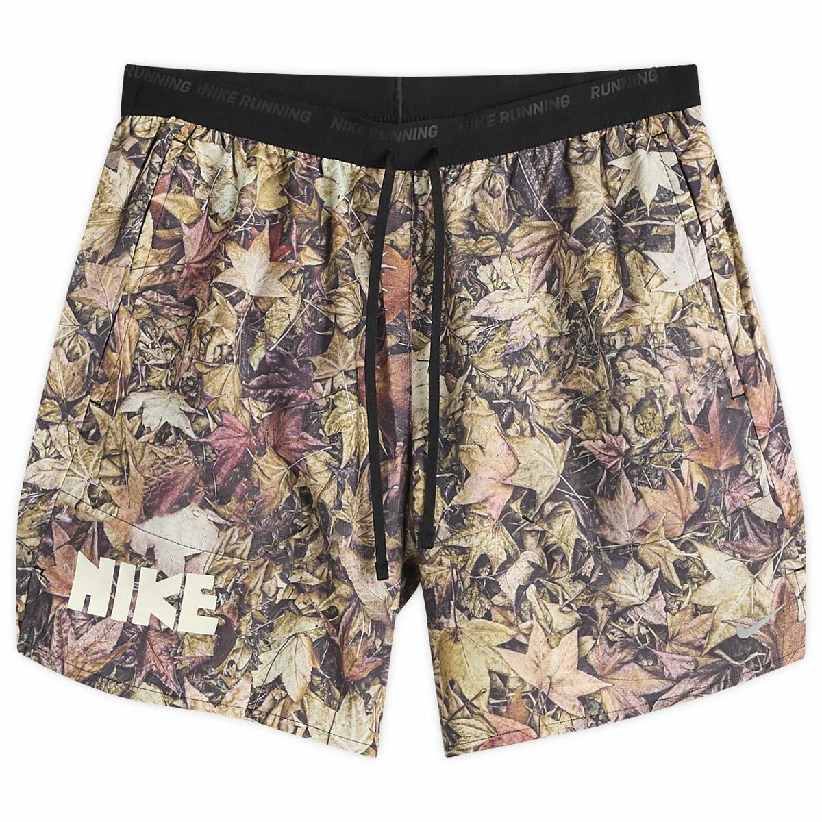 Nike Running Men's Stride 7-Inch Short in Black/White/Hemp