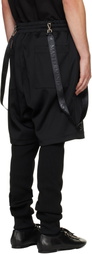 MASTERMIND WORLD Black Layered Trousers