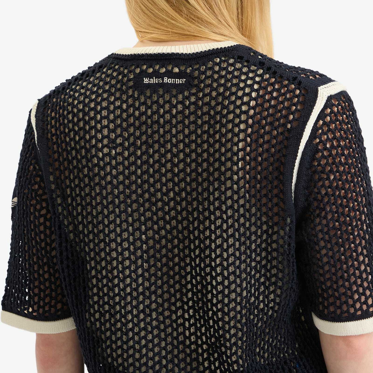 Adidas Women's x Wales Bonner Knit Long-sleeve Top in Night Navy