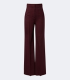 Max Mara Wool-blend wide-leg pants