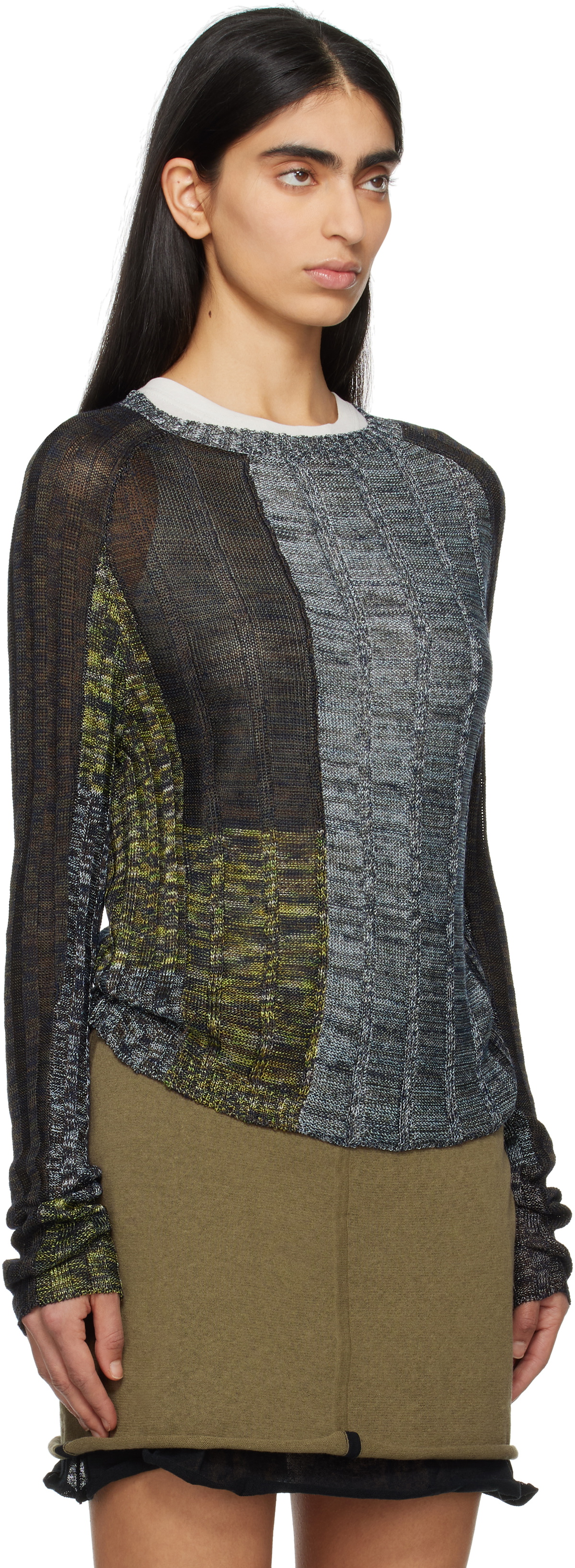 Eckhaus Latta Multicolor Symphony Sweater