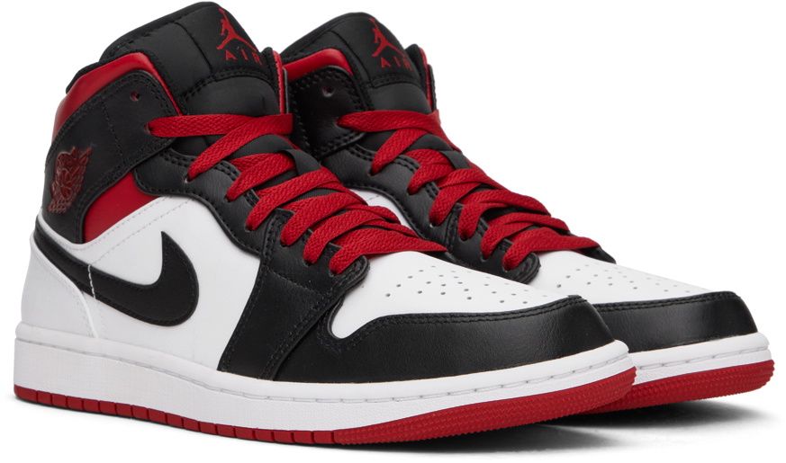 jordan black and white sneakers