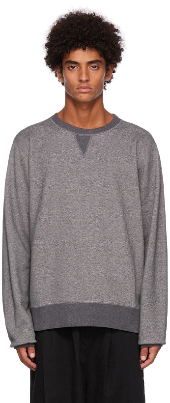 Photo: Naked & Famous Denim French Terry Sweater