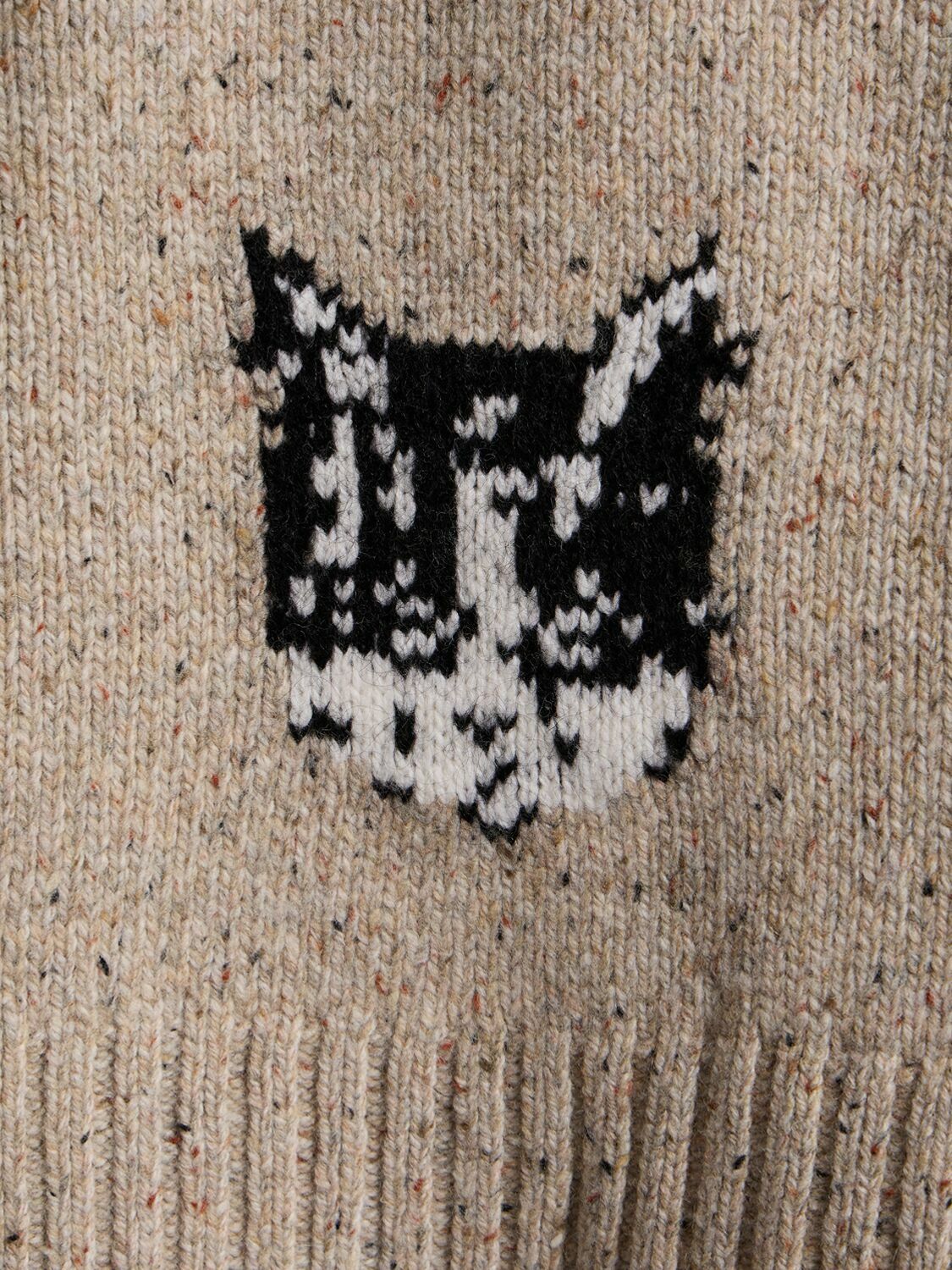 ACNE STUDIOS Kuelu Cat Jacquard Knit Sweater Acne Studios