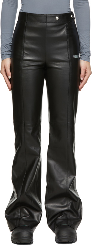 Photo: Off-White Detachable Belt Leather Pants