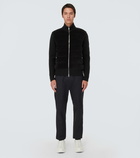 Moncler Corduroy and wool jacket