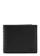 Valentino Garavani Rockstud Grained Leather Wallet - Black - One Size