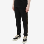 Fred Perry Men's Seasonal Taped Track Pant in Black/Warm Stone