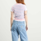 SUNDAYFRUITMARKET Women's Candy Cropped Knitted Vest in Pink