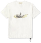 Remi Relief - Printed Cotton-Jersey T-Shirt - White