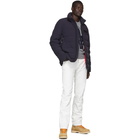 Moncler Grenoble Navy Down Kander Jacket