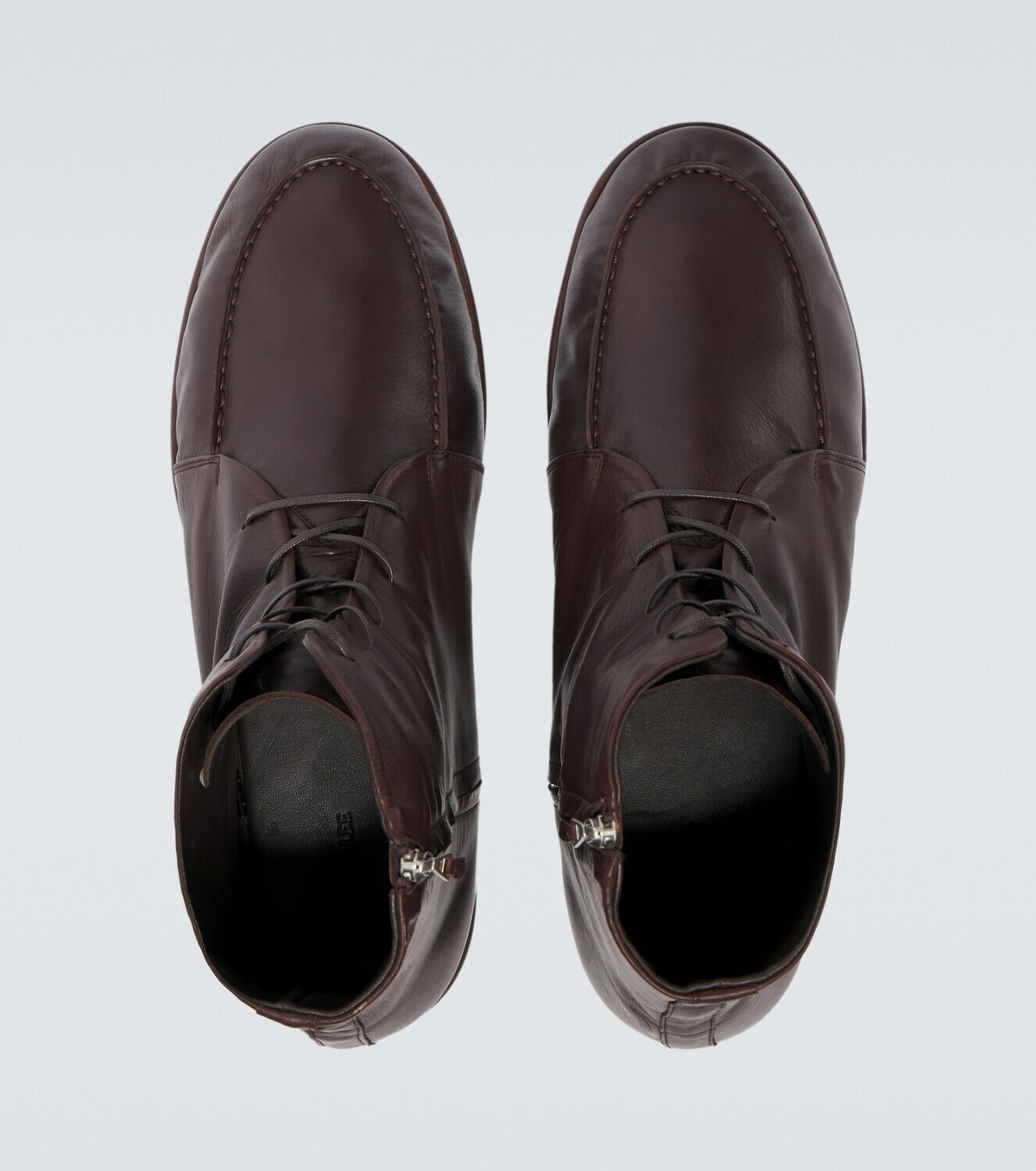 靴 AURALEE LEATHER BOOTS 24cm Auralee Leather Boots | Black | Canoe Club