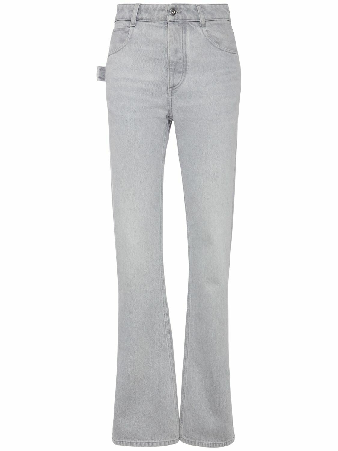 パンツ BOTTEGA VENETA SS21 FLARED JEANS (654286_V0W307662) BOTTEGA VENETA Washed Flared Denim Jeans Bottega Veneta